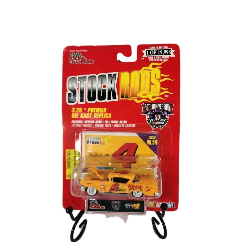 Racing Champions Chevy Impala Kodak Issue # 54 Stock Rods #4 Bobby HamiltonNOS